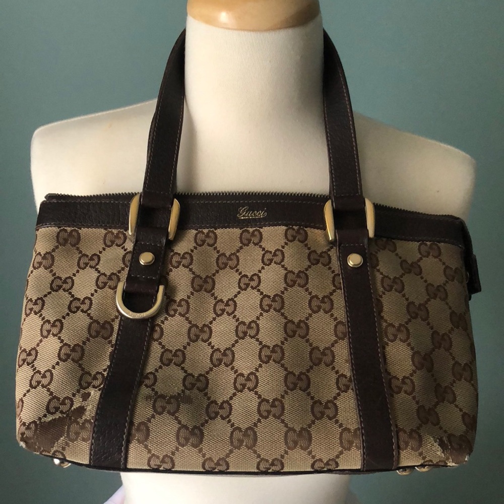 Authentic Gucci Abbey tote small